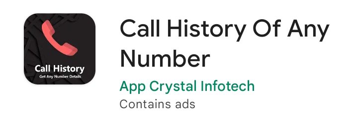 Any Number Call Details App