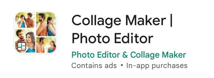 Collage maker , फोटो कैसे जोड़े 